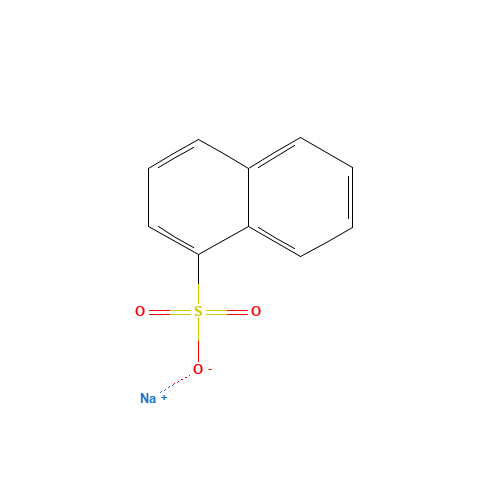 130-14-3 Sodium 1-naphthalenesulfonate chemical structure