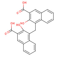 130-85-8 Pamoic acid chemical structure