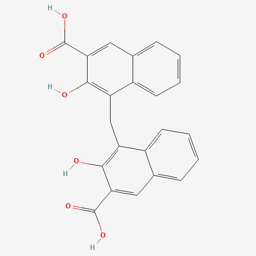 130-85-8 Pamoic acid chemical structure