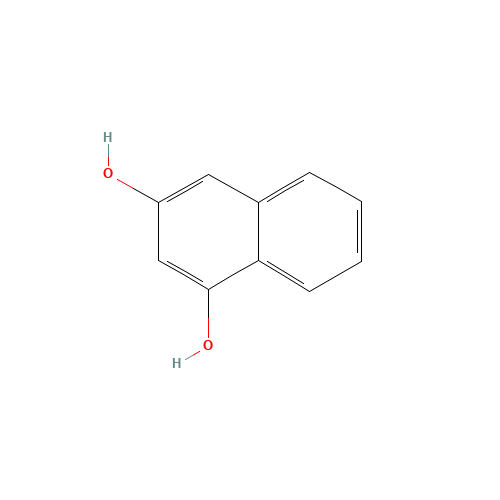 132-86-5 1,3-DIHYDROXYNAPHTHALENE chemical structure