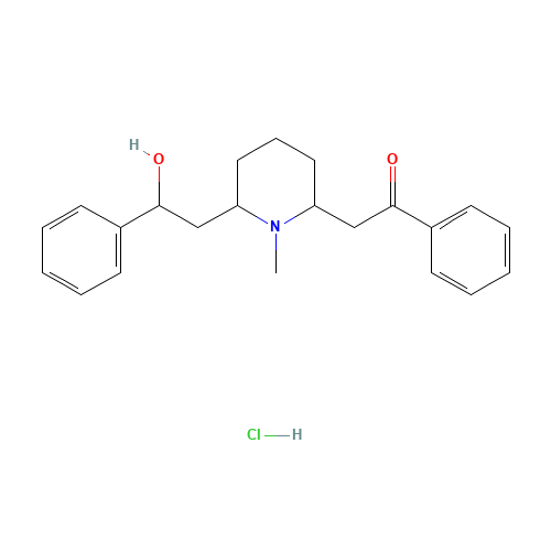 134-63-4 alpha-Lobeline hydrochloride chemical structure