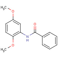 135-45-5 N-(2,5-DIMETHOXYPHENYL) BENZAMIDE chemical structure