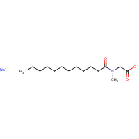 137-16-6 Sodium lauroylsarcosinate chemical structure