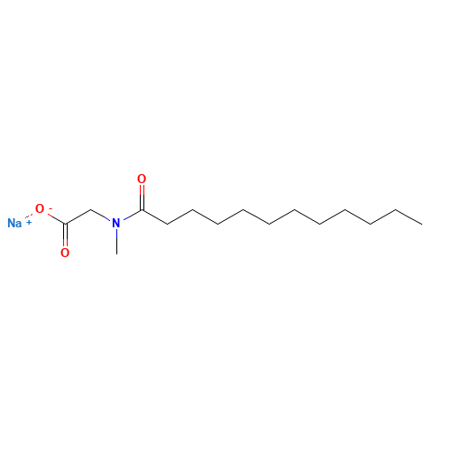 137-16-6 Sodium lauroylsarcosinate chemical structure
