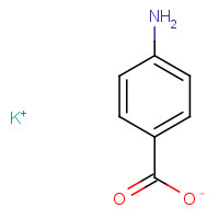 138-84-1 P-AMINOBENZOIC ACID POTASSIUM SALT chemical structure