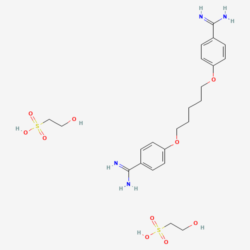 140-64-7 Pentamidine isethionate chemical structure