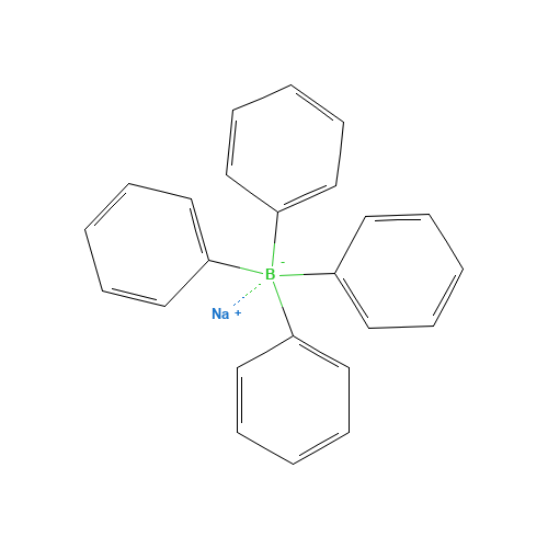 143-66-8 Sodium tetraphenylboron chemical structure