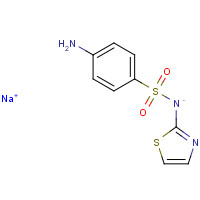 144-74-1 Sulfathiazole sodium chemical structure