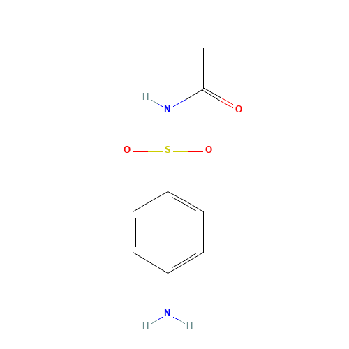 144-80-9 N-((4-Aminophenyl)sulfonyl)acetamide chemical structure