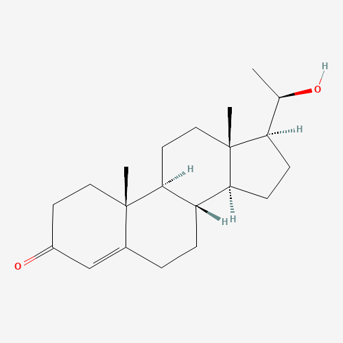 145-15-3 4-PREGNEN-20-BETA-OL-3-ONE chemical structure