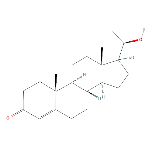 145-15-3 4-PREGNEN-20-BETA-OL-3-ONE chemical structure
