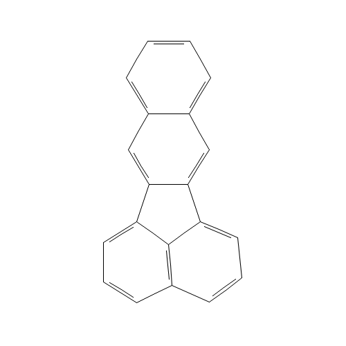207-08-9 BENZO(K)FLUORANTHENE chemical structure