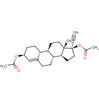 297-76-7 Ethynodiol diacetate chemical structure