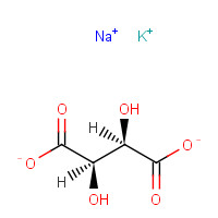 304-59-6 Potassium sodium tartrate chemical structure