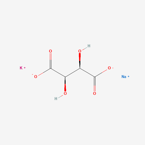 304-59-6 Potassium sodium tartrate chemical structure