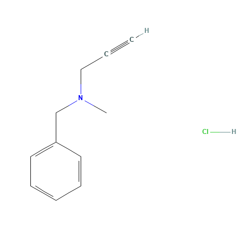 306-07-0 PARGYLINE HYDROCHLORIDE chemical structure