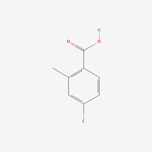 321-21-1 4-Fluoro-2-methylbenzoic acid chemical structure