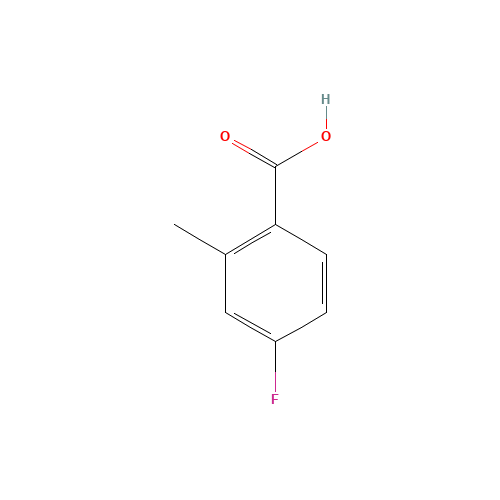 321-21-1 4-Fluoro-2-methylbenzoic acid chemical structure