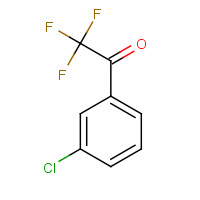 321-31-3 3'-CHLORO-2,2,2-TRIFLUOROACETOPHENONE chemical structure