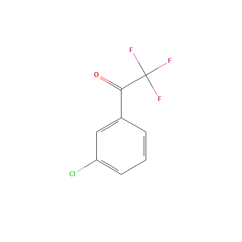 321-31-3 3'-CHLORO-2,2,2-TRIFLUOROACETOPHENONE chemical structure