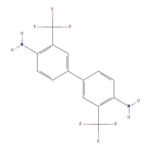 346-88-3 3,3'-BIS(TRIFLUOROMETHYL)BENZIDINE chemical structure