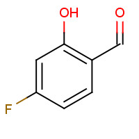 348-28-7 4-FLUORO-2-HYDROXYBENZALDEHYDE chemical structure