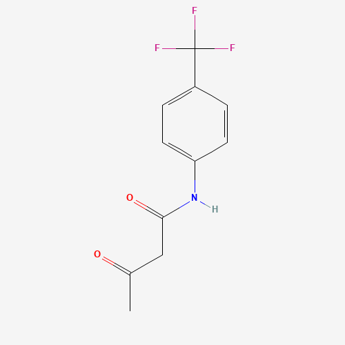 351-87-1 4-TRIFLUOROMETHYLACETO-ACETANILIDE chemical structure