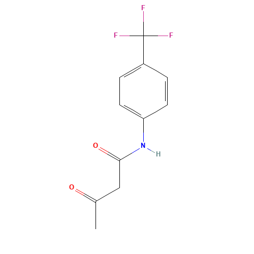 351-87-1 4-TRIFLUOROMETHYLACETO-ACETANILIDE chemical structure
