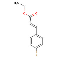 352-03-4 3-(4-FLUORO-PHENYL)-ACRYLIC ACID ETHYL ESTER chemical structure