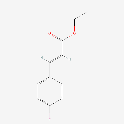 352-03-4 3-(4-FLUORO-PHENYL)-ACRYLIC ACID ETHYL ESTER chemical structure