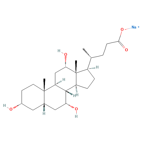 361-09-1 Sodium cholate chemical structure