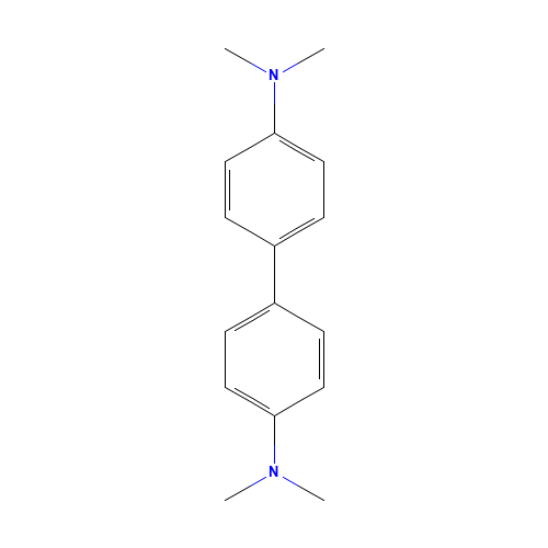 366-29-0 N,N,N',N'-TETRAMETHYLBENZIDINE chemical structure
