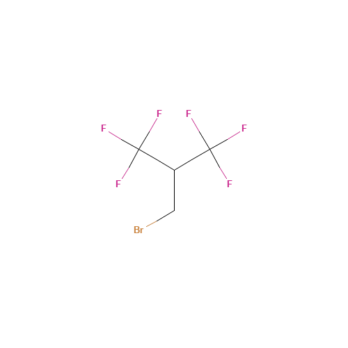 382-14-9 2-(BROMOMETHYL)-1,1,1,3,3,3-HEXAFLUOROPROPANE chemical structure