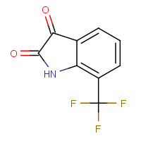 391-12-8 7-(Trifluoromethyl)indoline-2,3-dione chemical structure