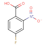 394-01-4 4-Fluoro-2-nitrobenzoic acid chemical structure