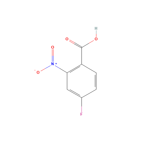 394-01-4 4-Fluoro-2-nitrobenzoic acid chemical structure