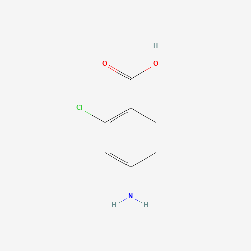 2457-76-3 4-Amino-2-chlorobenzoic acid chemical structure