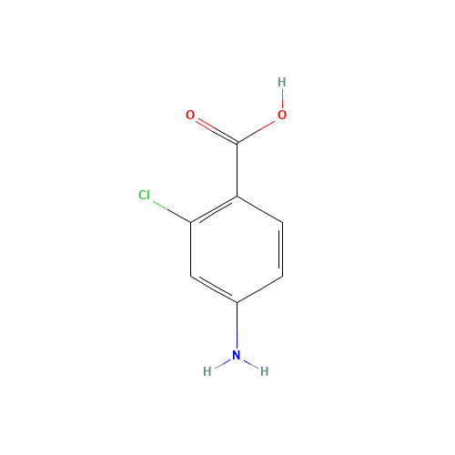 2457-76-3 4-Amino-2-chlorobenzoic acid chemical structure