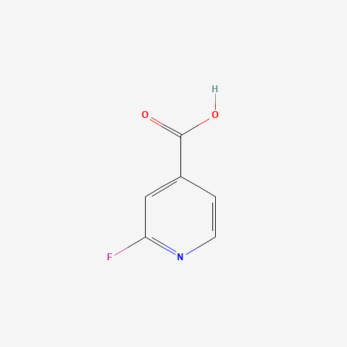 402-65-3 2-Fluoroisonicotinic acid chemical structure