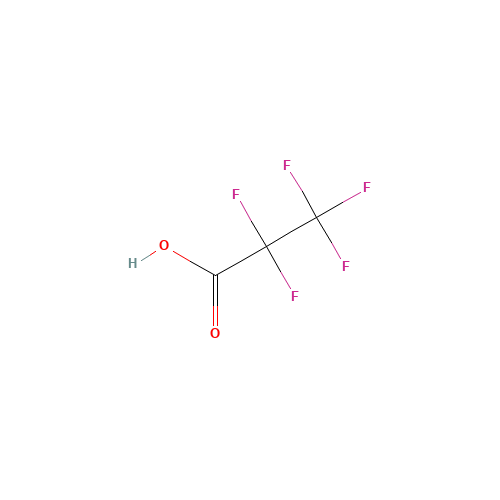 422-64-0 Perfluoropropionic acid chemical structure