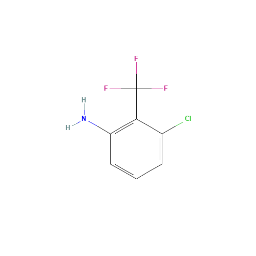 432-21-3 2-Amino-6-chlorobenzotrifluoride chemical structure