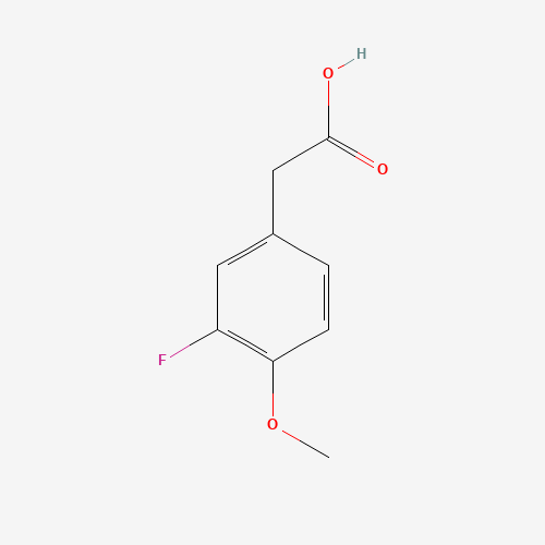 452-14-2 3-FLUORO-4-METHOXYPHENYLACETIC ACID chemical structure