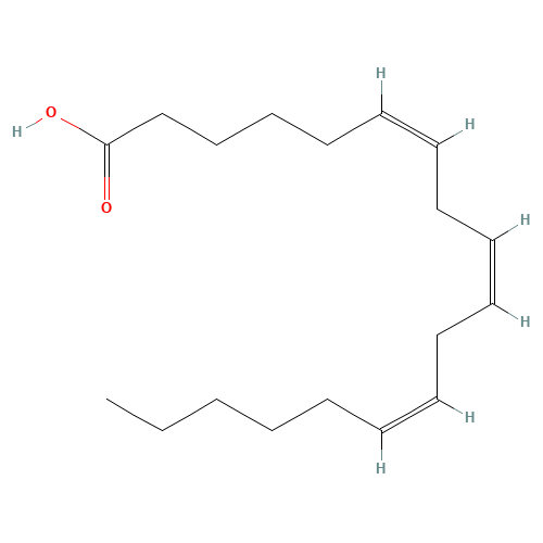 506-26-3 gamma-Linolenic acid chemical structure
