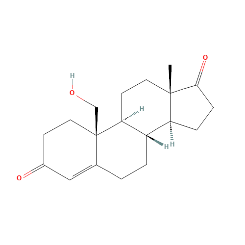 510-64-5 19-HYDROXY-4-ANDROSTENE-3,17-DIONE chemical structure