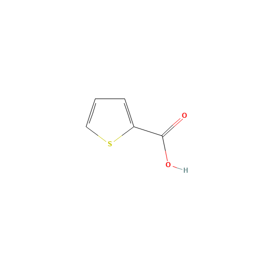 527-72-0 2-Thiophenecarboxylic acid chemical structure