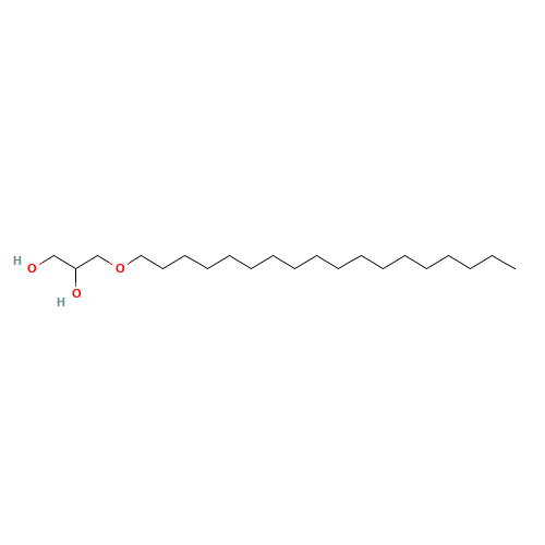 544-62-7 Batyl alcohol chemical structure