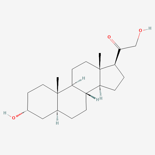 567-02-2 21-HYDROXYALLOPREGNANOLONE chemical structure