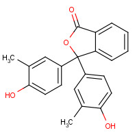 596-27-0 o-Cresolphthalein chemical structure