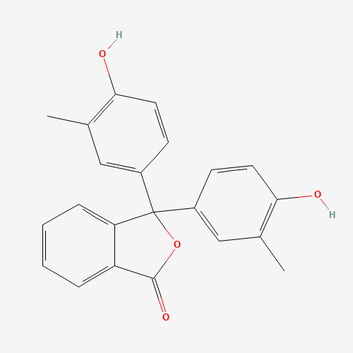 596-27-0 o-Cresolphthalein chemical structure