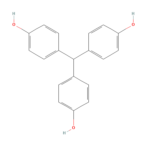 603-44-1 4,4',4''-TRIHYDROXYTRIPHENYLMETHANE chemical structure